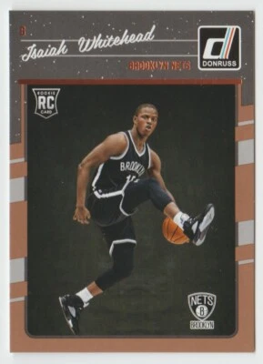2016-17 Donruss Basketball #184 Isaiah Whitehead RC - Brooklyn Nets - Image 1 of 2