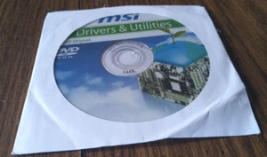 MSI Drivers & Utilities AMD chipset DVD Rom - Picture 1 of 2
