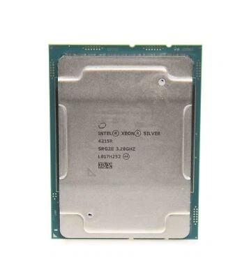 Intel Xeon Silver 4215R 8-Core CPU 8x 3.20 GHz Socket 3647, 130 Watt TDP - SRGZE - Bild 1 von 4