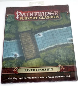 Pathfinder Flip-Mat Classics: River Crossing Paizo PZO31011 SEALED RPG Maps - Imagen 1 de 4