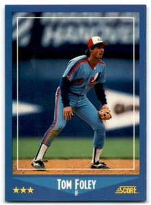 1988 Score Tom Foley Montreal Expos #159 - Picture 1 of 2