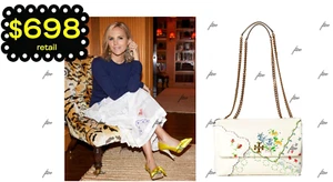 TORY BURCH PURSE KIRA MIXED FLORAL AFTERNOON TEA ROMY CLUTCH FLEMING ELEANOR BAG - Picture 1 of 24
