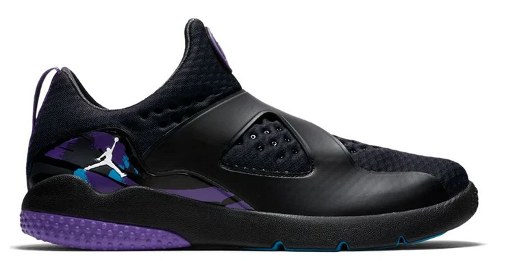 Nuevo en caja Entrenador Air Jordan Essential Para Hombre Negro Universitario Púrpura 888122-018 Talla 8 Foto 1 de 4