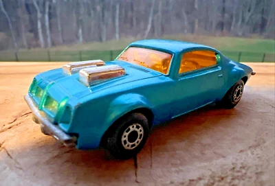 Lesney Made in England 1975 Matchbox 1-75 Superfast ~ No 4 Pontiac Firebird Blue - Image 1 of 4