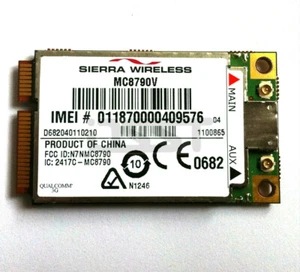 Tarjeta WIFI inalámbrica Sierra MC8790v Voice 2G 3G HSPA WCDMA HSDPA 5,76M WWAN WLAN - Imagen 1 de 2