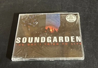 Soundgarden Import CD 3 song Single The Day I Tried To Live Import New, Sealed! - Image 1 of 2
