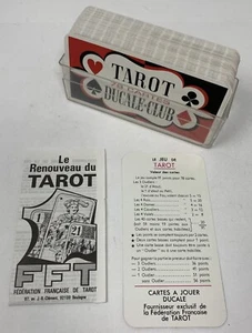 Französische Tarotkarten 78 Karten Ducale Club in Hartplastiketui - Bild 1 von 5