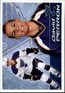 2011-12 Panini Stickers Blues Hockey Card #325 David Perron