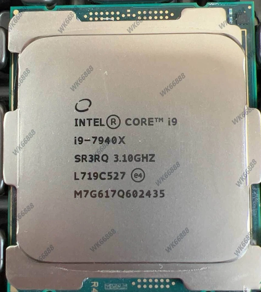 Intel Core i9-7940x QS 14-Core 3.1GHz 19.25mb lga-2066 x299 X serie CPU processo - Image 1 of 1