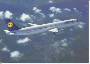 Airline postcard - Lufthansa Airlines - Airbus A321-100 - Picture 1 of 2