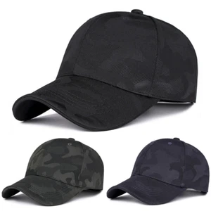 Berretto baseball uomo unisex estivo snapback camionista mimetico esercito militare casual cappello! - Foto 1 di 15