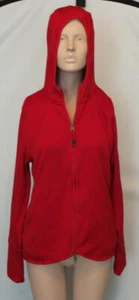 ! TCM Hooded Cardigan Jacket Size 46 XXL TOP Red - Picture 1 of 8