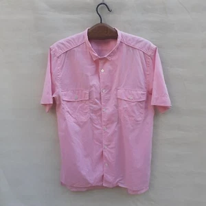 Marc Jacobs Shirt Men's Medium Mediterranean Pink Cotton High Summer Weight - Picture 1 of 21