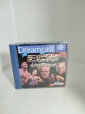ECW Anarchy Rulz Dreamcast SEGA con istruzioni completo CIB Top ⚡ spedizione