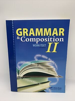 Abeka 8th Grade Grammar & Composition II Student Work-Text, 5th Edition- NEW • 28.95$
