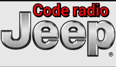Code Codice Sblocco Autoradio JEEP MOPAR o PANASONIC o HARMAN UCONNECT  TM9 - Immagine 1 di 4