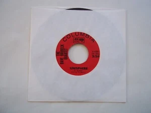THE DAVE BRUBECK QUARTET - Unisphere / Toki's Theme - 45 RPM 7" Record COLUMBIA - Picture 1 of 6