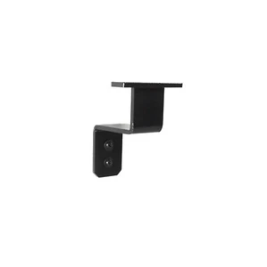 Rustic Farmhouse Handrail Brackets Set of Two Black Powder Coated Finish - Picture 1 of 3