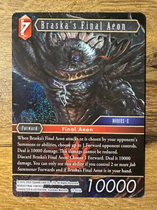 Final Fantasy TCG Opus 11 XI - Braska's Final Aeon 11-015L *FOIL* Legend FFX - Imagen 1 de 2