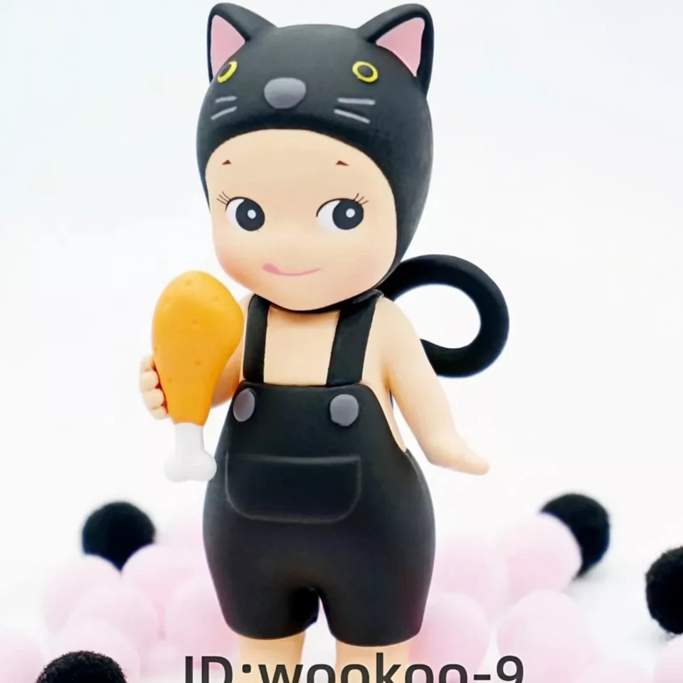 Sonny Angel Cat Life Series - Gato Negro - Muñecas Miniatura Genuinas Foto 1 de 1