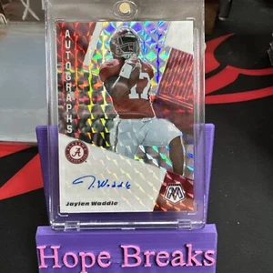 Jaylen Waddle Mosaic Selecciones del Draft Prizm Rookie Auto Miami Dolphins Alabama SP - Imagen 1 de 3