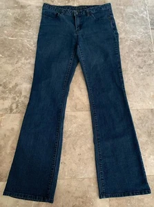 Michael Kors Size 8 Bootcut Womens Blue Jeans Pants Cotton Blend Mid Rise - Picture 1 of 9