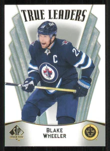 2021-22 SP Authentic True Leaders #TL19 Blake Wheeler - Picture 1 of 2