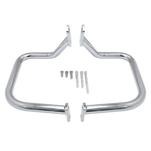 Chrome 1.25" Rear Saddlebag Guard Crash Bar For 97-99 Softail Heritage Springer - Bild 1 von 7