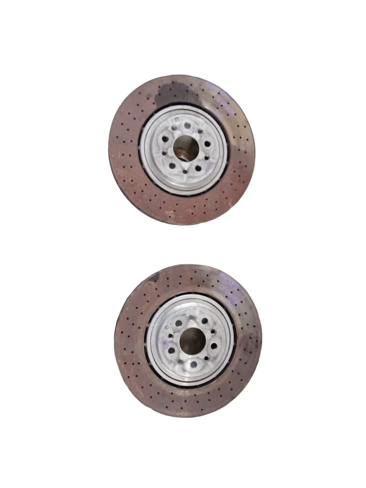 M156E Paire De Disques De Frein Pour MASERATI Levante Série (16>) Essence 3.0 - Photo 1/4