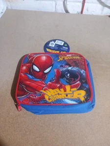 Brand New With Tags Spiderman Lunchbox Marvel Small - Picture 1 of 5