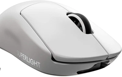 Logitech G PRO X SUPERLIGHT G-Maus, OHNE STICK, 150 Mio-Klick Switches, weiß 2 - Bild 1 von 4