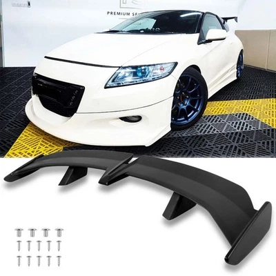 54" Rear Trunk Spoiler Racing Wing Lip Racing Matte Black For Honda CR-Z 2011-16 - Image 1 of 4