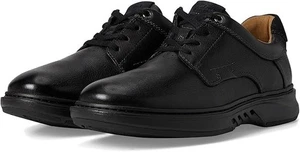 Clarks Men's Un Briley Pace Oxford, Black Leather - US 8 Wide - Picture 1 of 10