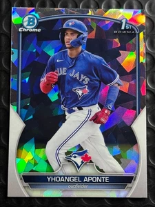 2023 Bowman Chrome 1st Bowman Yhoangel Aponte Atomic Refractor #BCP-110 (RC) - Bild 1 von 2