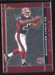2007 Topps Finest #113 Marshawn Lynch RC - Bills - Picture 1 of 2
