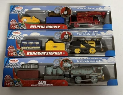 Thomas & Friends 2017 Trackmaster Runaway Stephen, Helpful Harvey, and Lexi NIB - Image 1 of 4