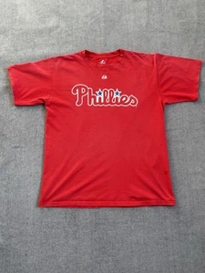 Vintage Philadelphia Phillies Shane Victorino T-Shirt Size Large - Picture 1 of 5