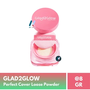 GLAD2GLOW Perfect Blur Cover Loose Powder Long-Lasting Oil-Control Finish Matte - Picture 1 of 23