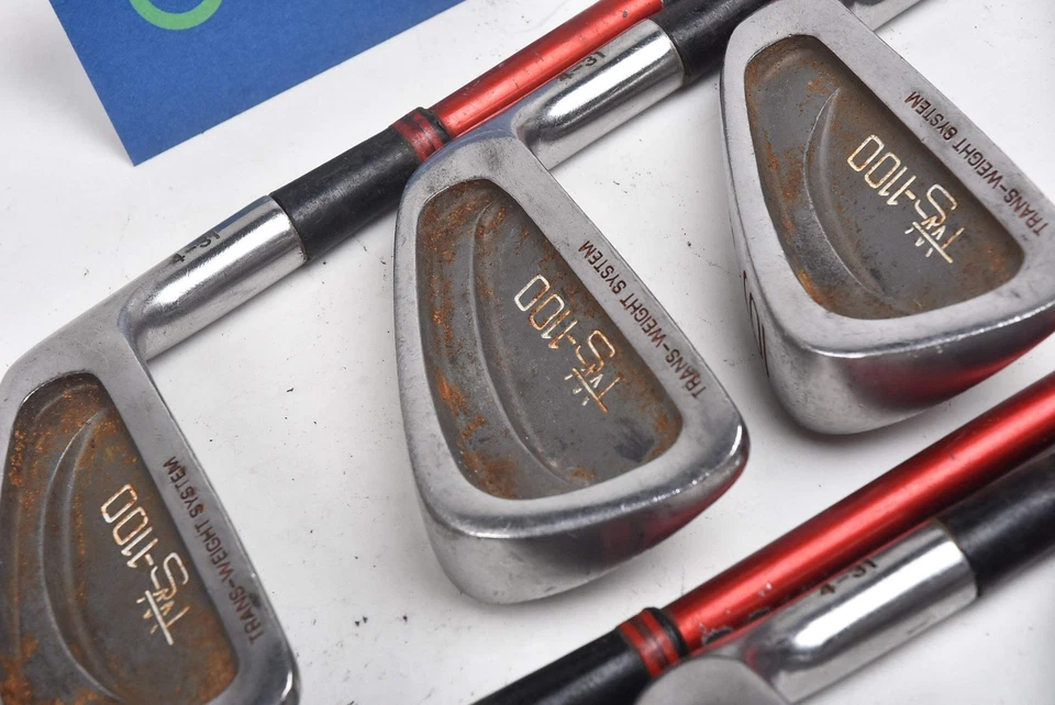 Dynacraft 1100 Irons / 4-PW+SW / X-Flex Graphite Shafts - Image 1 of 4