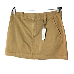 NUEVO NUEVO CON ETIQUETAS Falda Sanctuary Caqui Mezcla Algodón Mini Línea A Talla 30 - Imagen 1 de 5