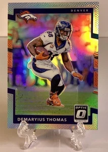 Demaryius Thomas 2017 Panini Donruss Optic Rainbow Prizm #81 Denver Broncos - Picture 1 of 8