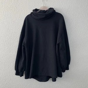 Ava & Viv Übergröße 2X Fleece Tunika Sweatshirt mit hohem niedrigen Saum Loungewear - Bild 1 von 11