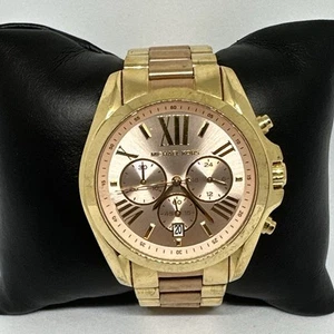 Michael Kors Bradshaw MK6359 Damen-Analoguhr zweifarbig Edelstahl HME621 - Bild 1 von 11