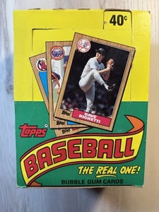 1987 Topps Baseball Wax Box Bo Jackson, Barry Bonds Rookies possible - Picture 1 of 7