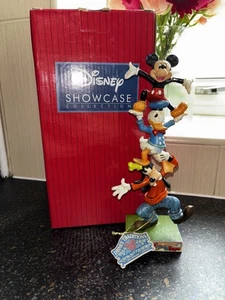 Disney Showcase Collection ‘Teetering Tower’ Mickey,Donald And Goofy Figure Rare - Picture 1 of 8