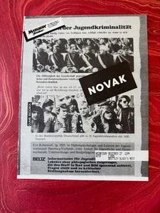 NOVAK PUNK ROCK CONCIERTO VOLANTE HADBILL Mabuhay Gardens San Francisco - Imagen 1 de 5