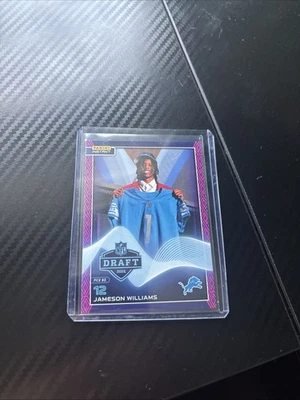2022 Panini Instant Jameson Williams Draft Card /25 - Image 1 of 3