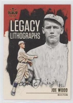 2021 Panini Diamond Kings Legacy Lithographs Joe Wood #LL-16 - Image 1 of 2