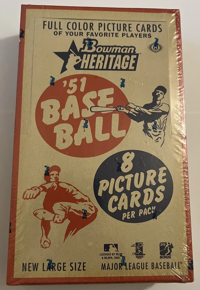 2005 Bowman Heritage Baseball Box - Hobby - Image 1 of 1