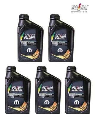 5 LITRI OLIO MOTORE PETRONAS SELENIA WR FORWARD 0W30 MOPAR FIAT 955535-DS1 C2